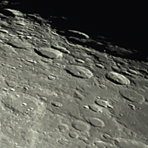 夜明け前のバイイ付近