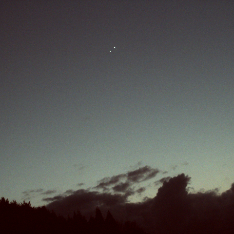 金星・木星の接近