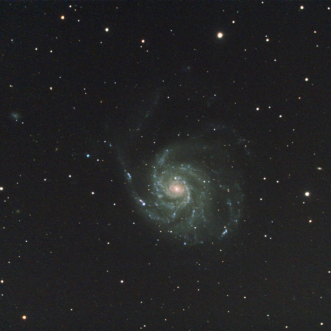 M101(回転花火銀河）