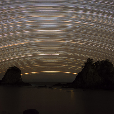 カノープスの日周運動