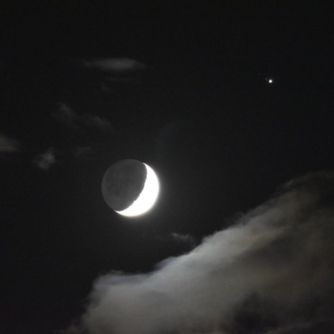 地球と木星の月の接近