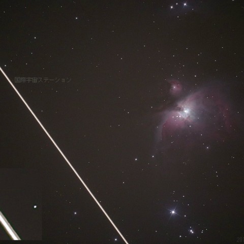 M42とISS