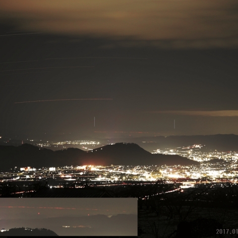 福島盆地のカノープス