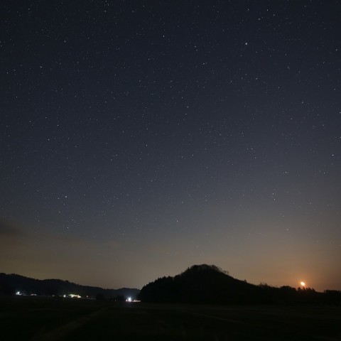 避難解除目前の飯舘村
