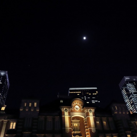 月と木星の接近　231027