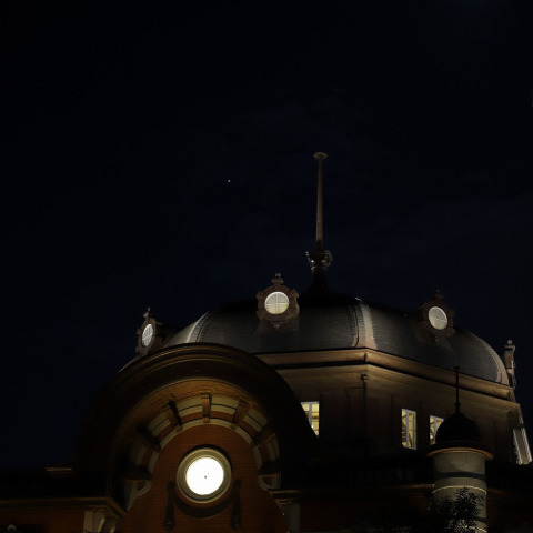 月と木星　231028