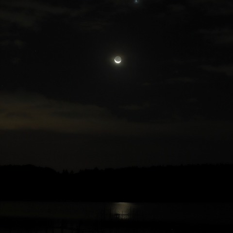 金星と月の接近（1）　　231110