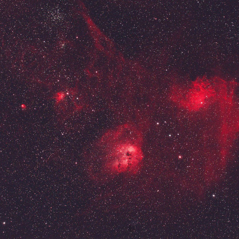 勾玉星雲付近  231114