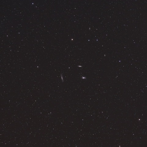 しし座のトリオ銀河付近の空域　　240114