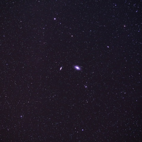 おおぐま座　M81 M82 付近の空域　　240114