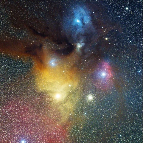 アンタレス付近の散光星雲  240705