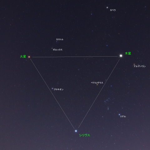 冬の特大三角　241209