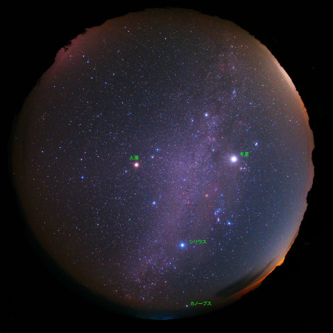 冬の天の川　250101