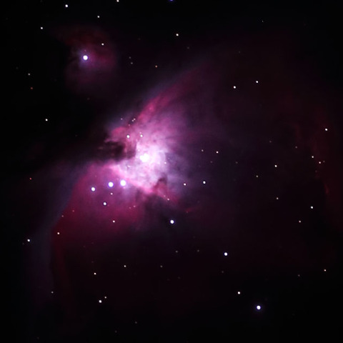 オリオン大星雲中心部付近　241231