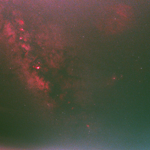 さそり座周辺の天の川    250405