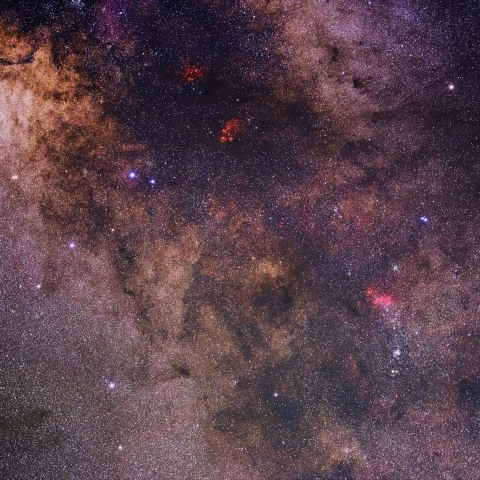 さそり座南部の空域　  250430