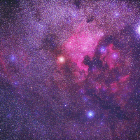 北アメリカ星雲付近の空域　250627