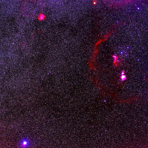 オリオン座南部～シリウスの空域　　251218