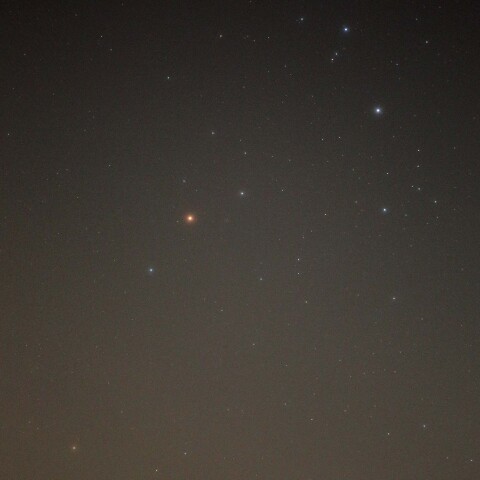 さそり座の頭部　230218