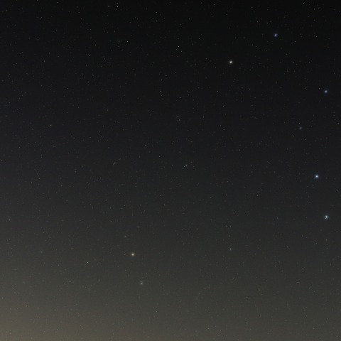 北斗七星と小熊座