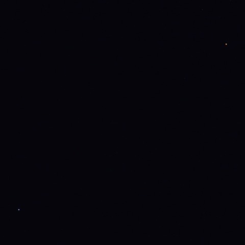 火星とレグルスの大接近　230710