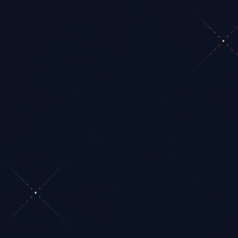 火星とレグルスの大接近(2)　230710