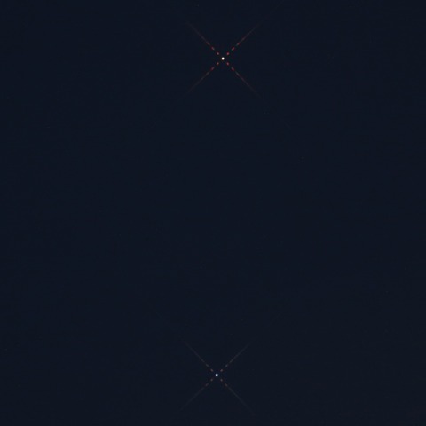 火星とレグルスの大接近（2）　230711