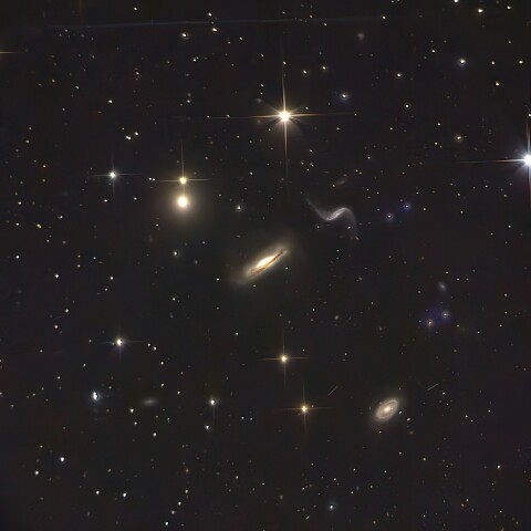 しし座4重銀河（HCG44）