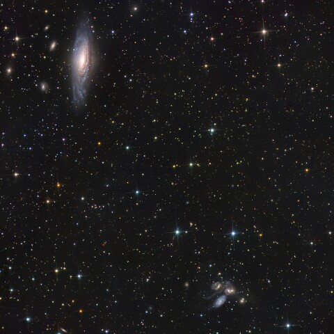 NGC7331＆ステファンの五つ子