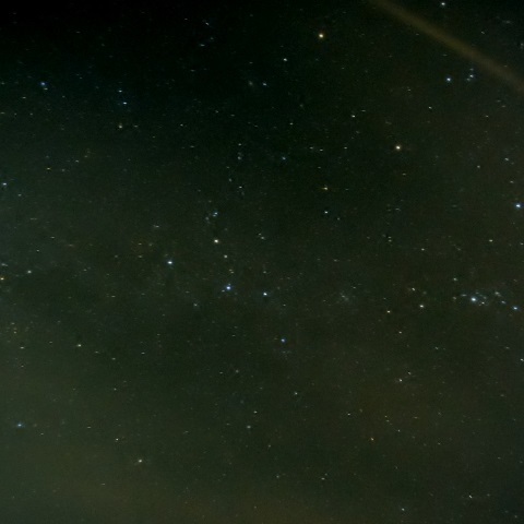 カシオペアとアンドロメダ星雲