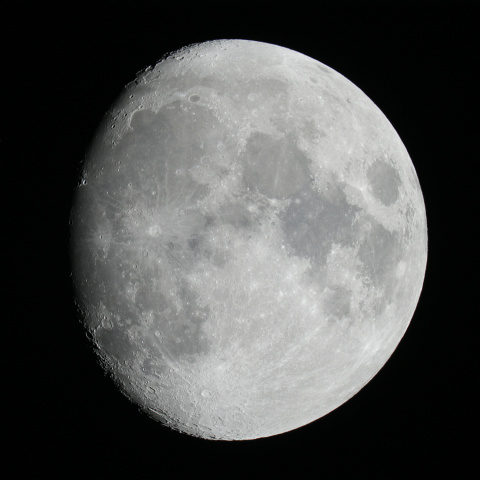 「栗名月」前夜の月（2019/10/10）