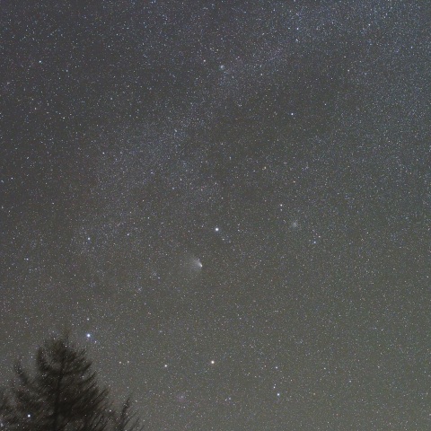 パンスターズ彗星と天の川