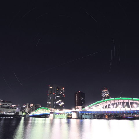 ISS at 勝鬨橋