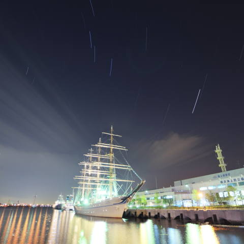 海王丸と北斗七星