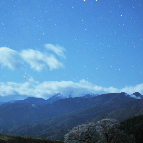 甲斐駒ヶ岳星景