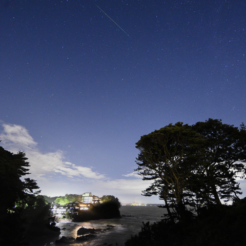 五浦とペルセウス座流星群