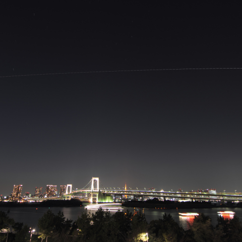 ISS over Tokyo