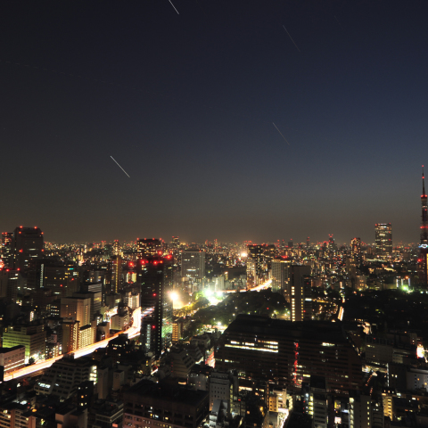 ISS over Tokyo