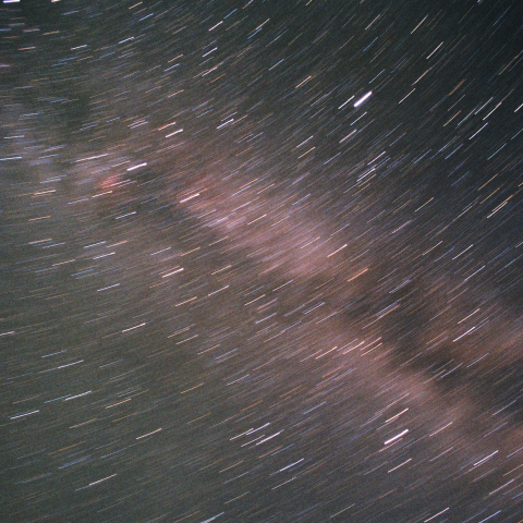 夏の大三角と天の川