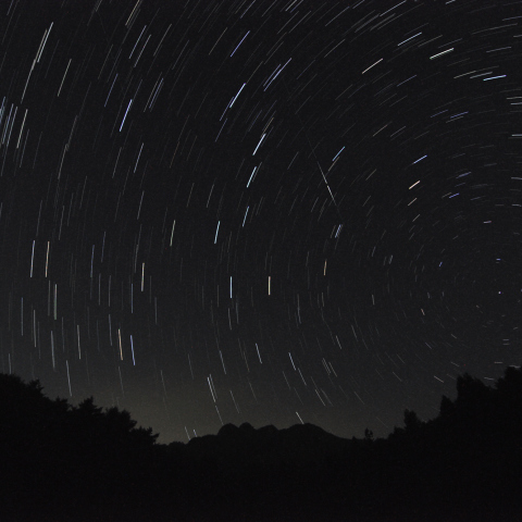 北天と三ッ峠山