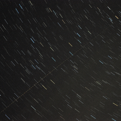 明るく写った 海洋観測衛星「もも1号」（MOS-1）