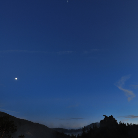 イリジウムフレアと弓池