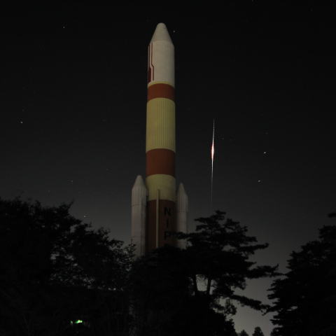 イリジウムフレアとH-IIロケット