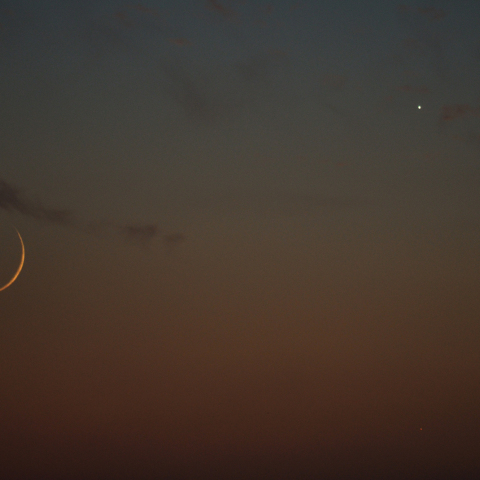 月と金星と水星と