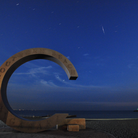 イリジウムフレア with ♪ I AM YOUR SINGER ♪