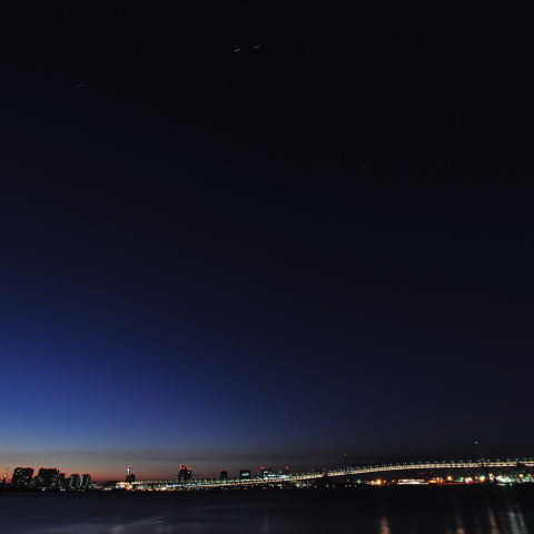 レグルスと火星　スピカと土星