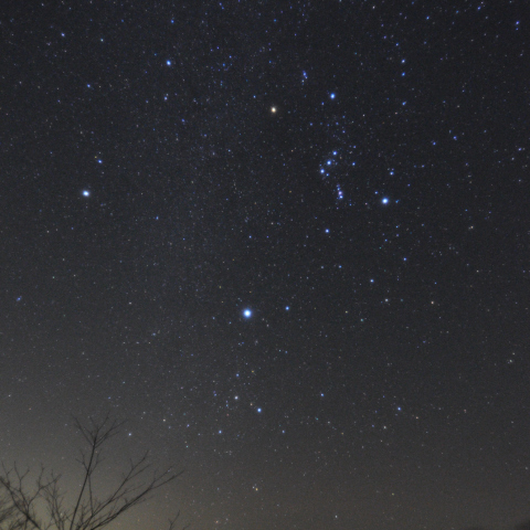 月食・冬の星々・荒船山