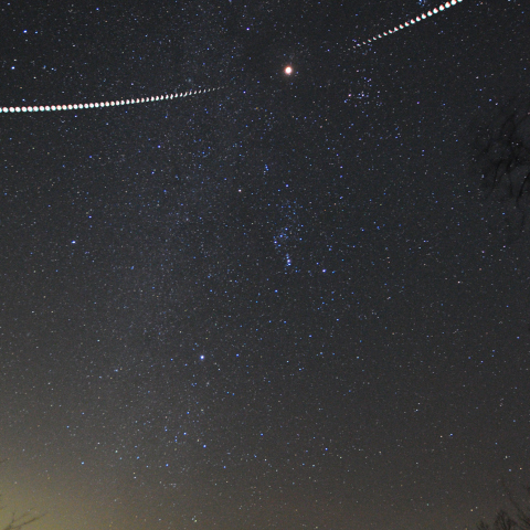 星空のネックレス