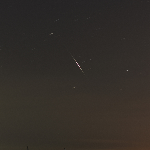 イリジウムフレアと東京ゲートブリッジ