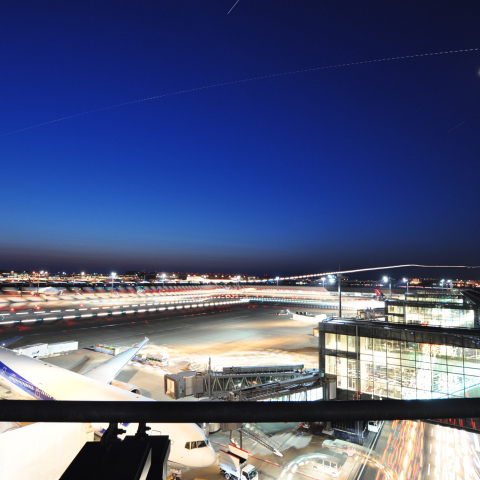 ISS at 羽田国際線ターミナル